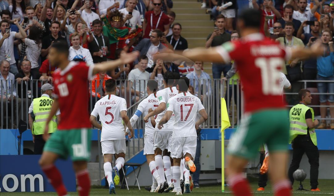Portugal contra Marruecos: Grupo B de la Copa Mundial de la FIFA 2018