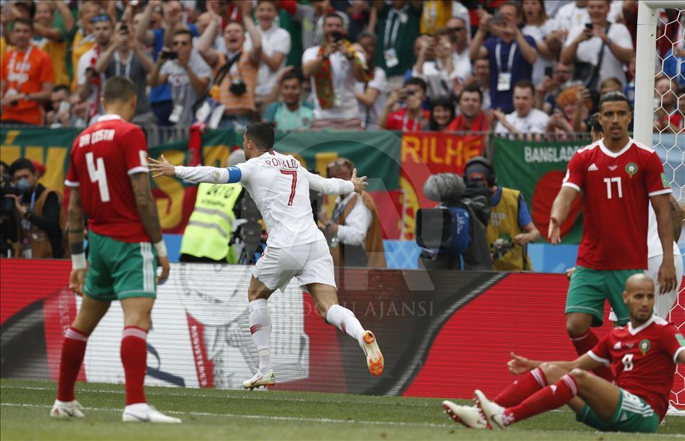 Portugal contra Marruecos: Grupo B de la Copa Mundial de la FIFA 2018