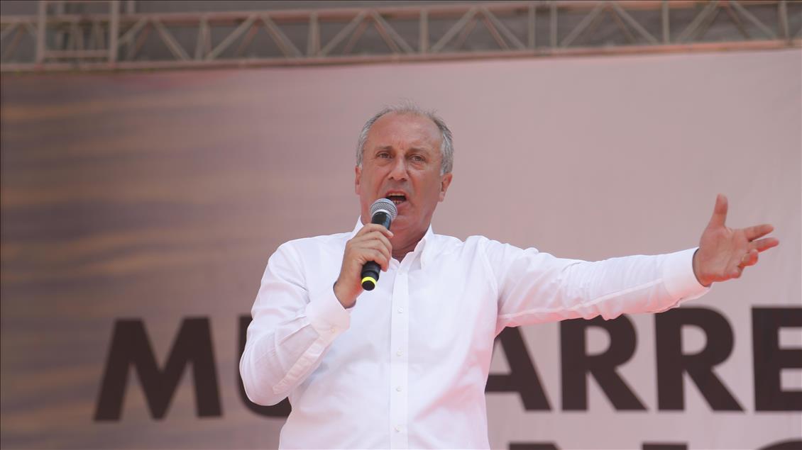 İnce'nin Çorlu mitingi