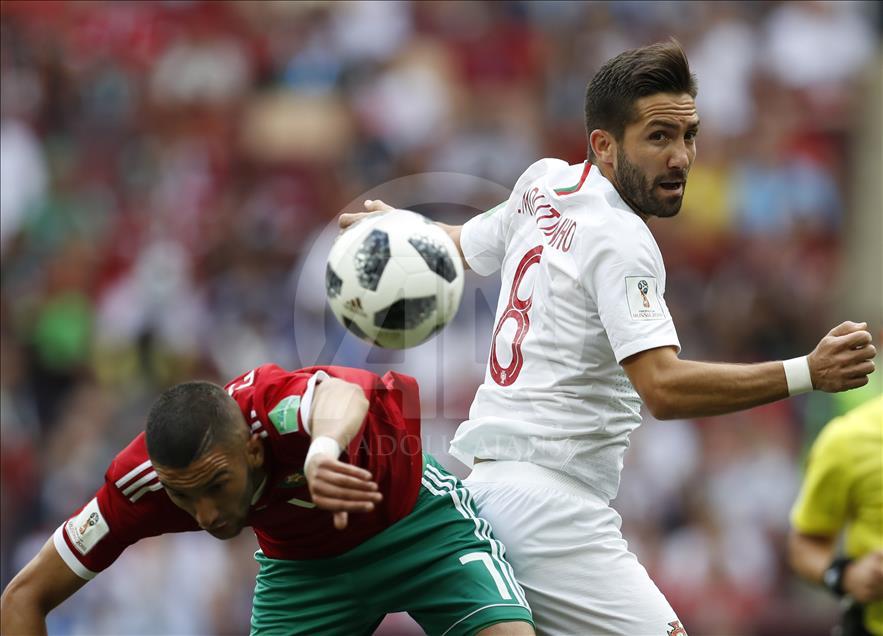Portugal contra Marruecos: Grupo B de la Copa Mundial de la FIFA 2018