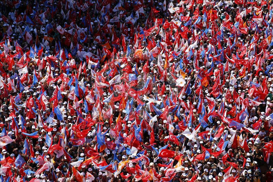 AK Parti'nin Kahramanmaraş mitingi