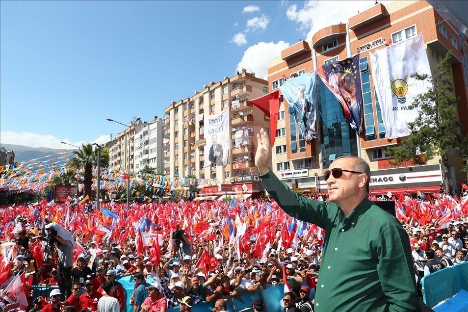 AK Parti Kahramanmaraş Mitingi