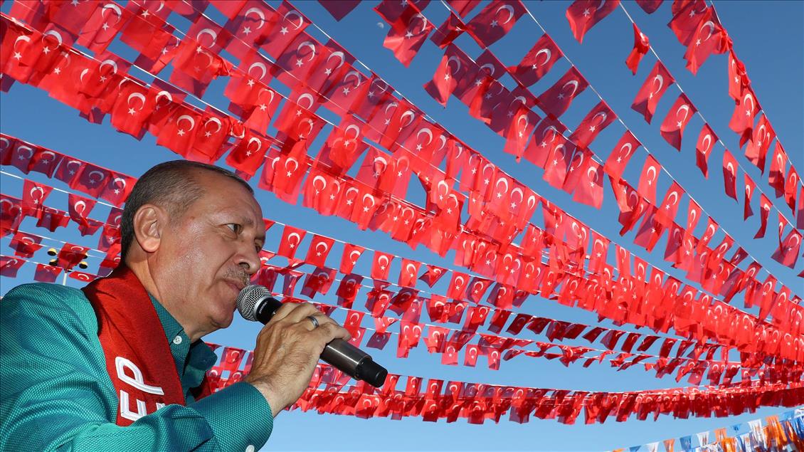 AK Parti'nin Gaziantep mitingi