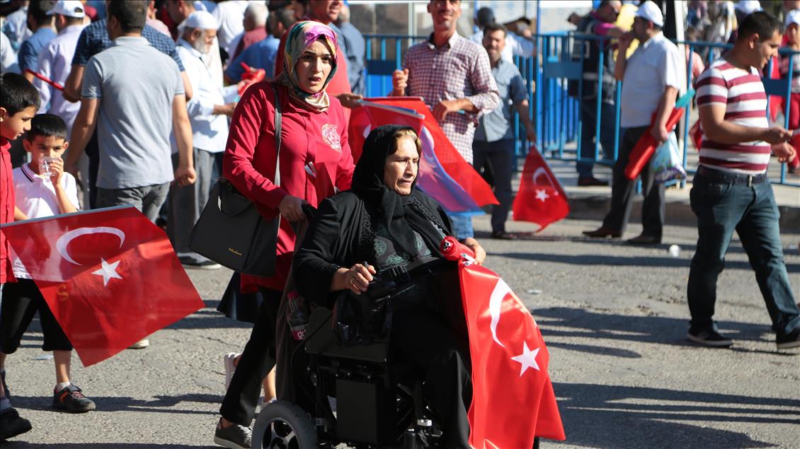 AK Parti'nin Gaziantep mitingi