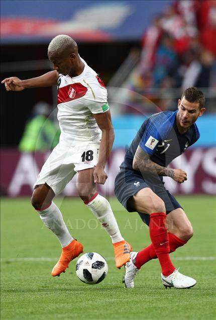 صعود فرانسه به مرحله بعد جام جهانی