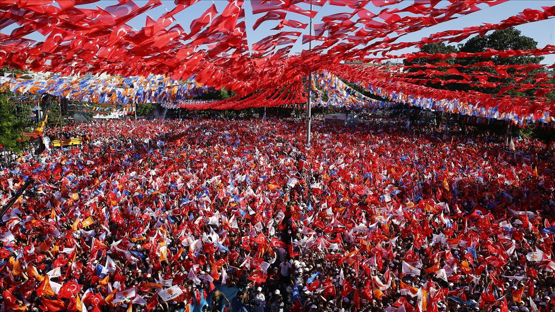 AK Parti'nin Gaziantep mitingi