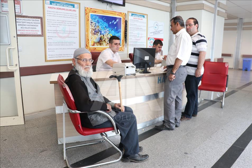 Siirt sağlık yatırımlarıyla buluştu il dışına sevkler azaldı