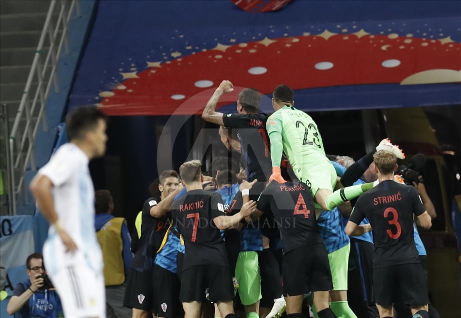 Pertandingan group D Argentina vs Kroasia, Piala Dunia FIFA 2018 Rusia