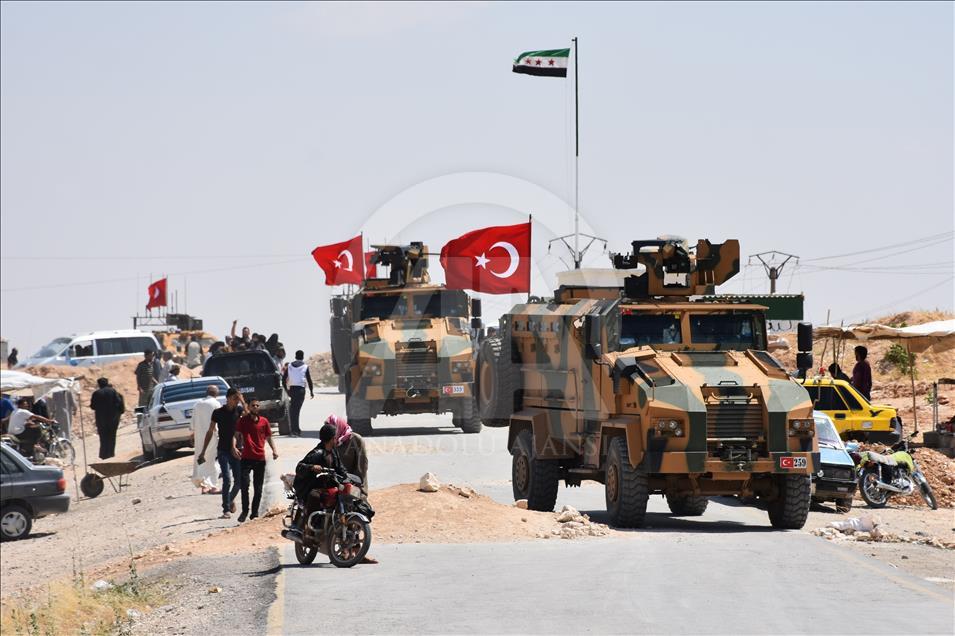 الجيش التركي ينهي دوريته الثالثة في منبج السورية 
