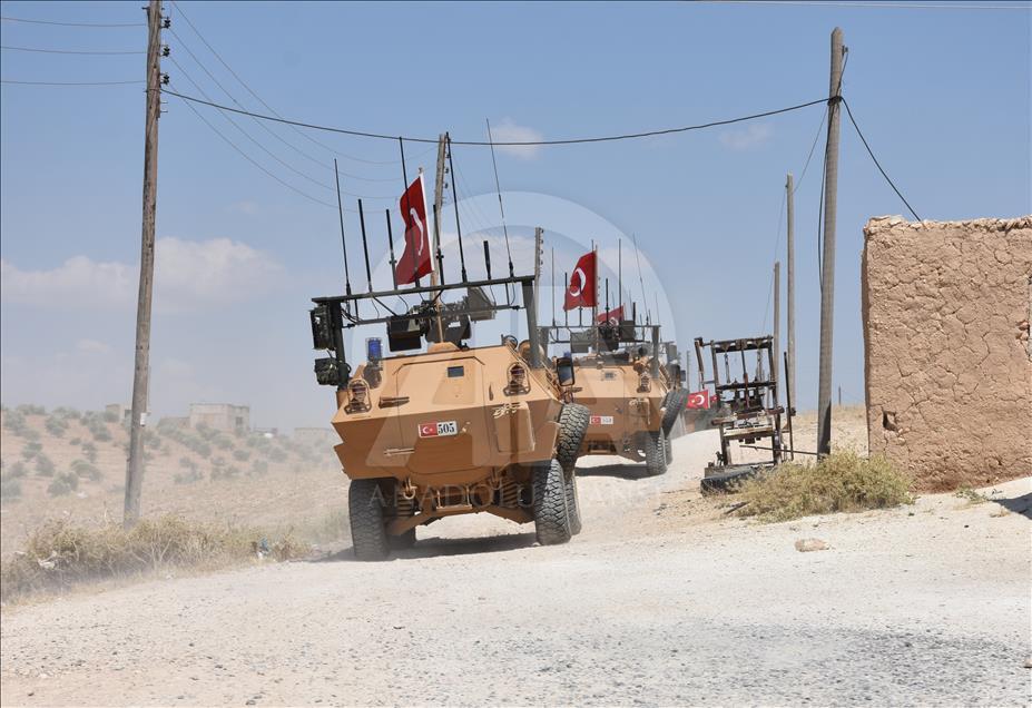 الجيش التركي ينهي دوريته الثالثة في منبج السورية 
