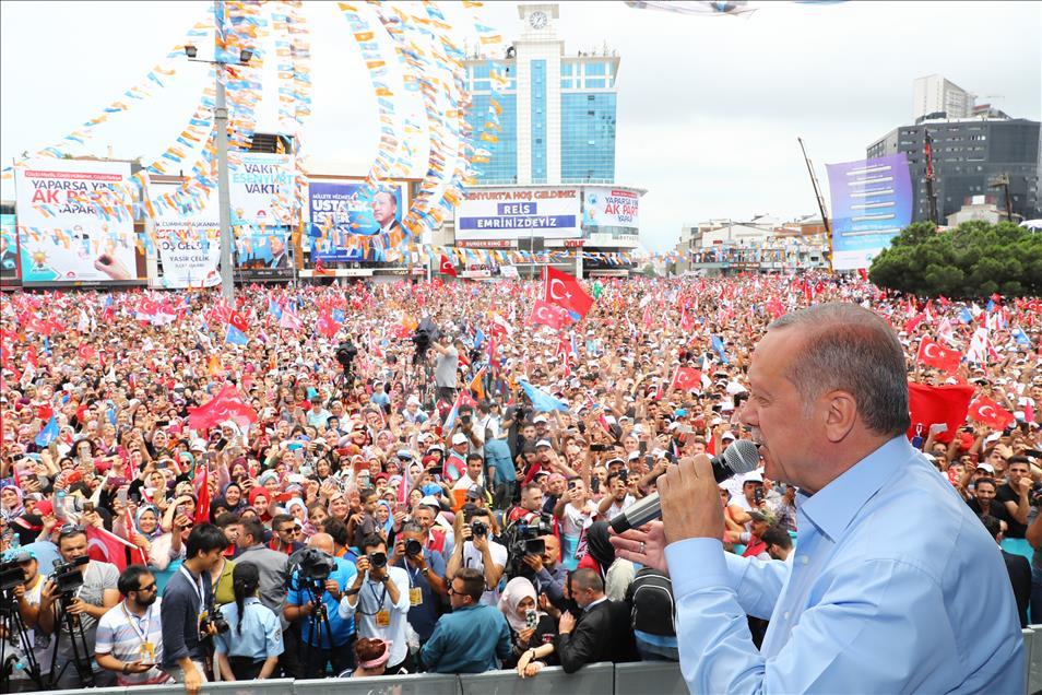 Cumhurbaşkanı Erdoğan, Esenyurt'ta halka seslendi
