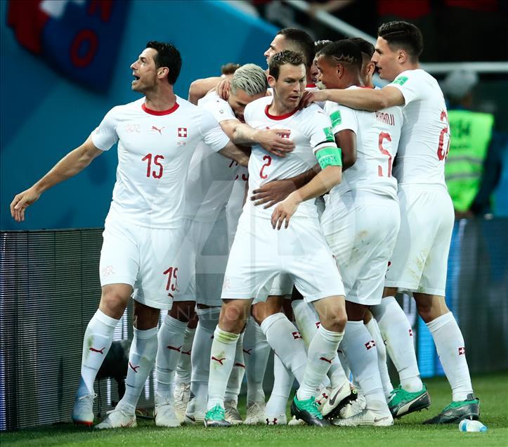 Швейцария вырвала победу у Сербии на ЧМ-18