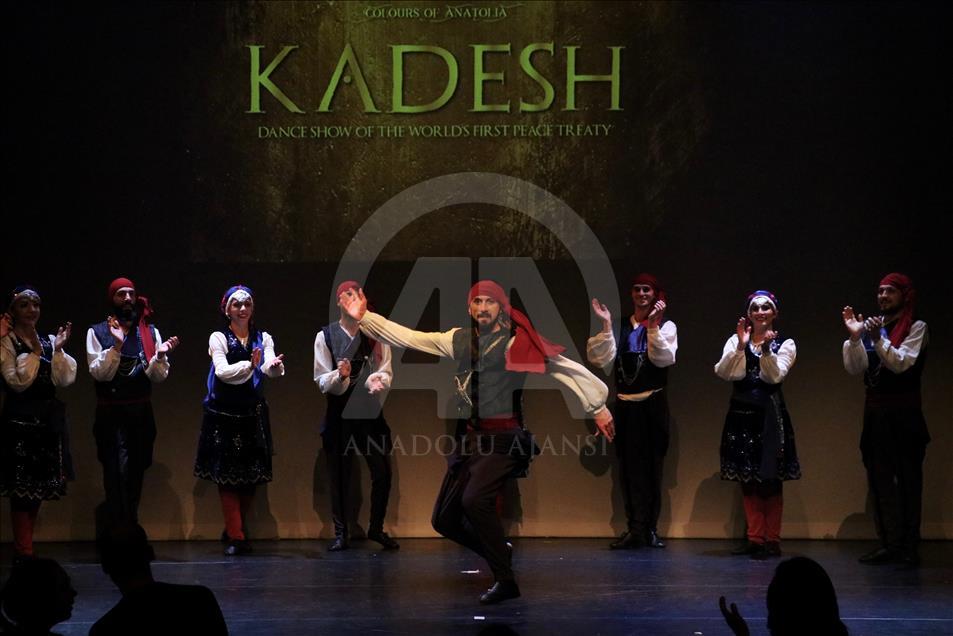 YEE'den "Dünyanın İlk Barış Antlaşması Kadeş" dans gösterisi