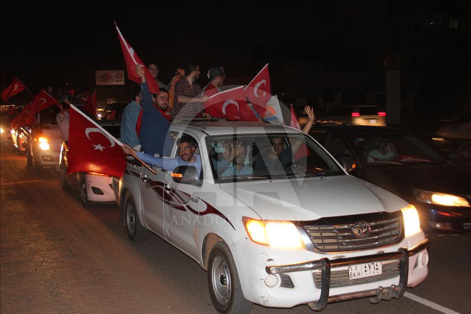 Erdoğan'ın seçim başarısı kutlanıyor
