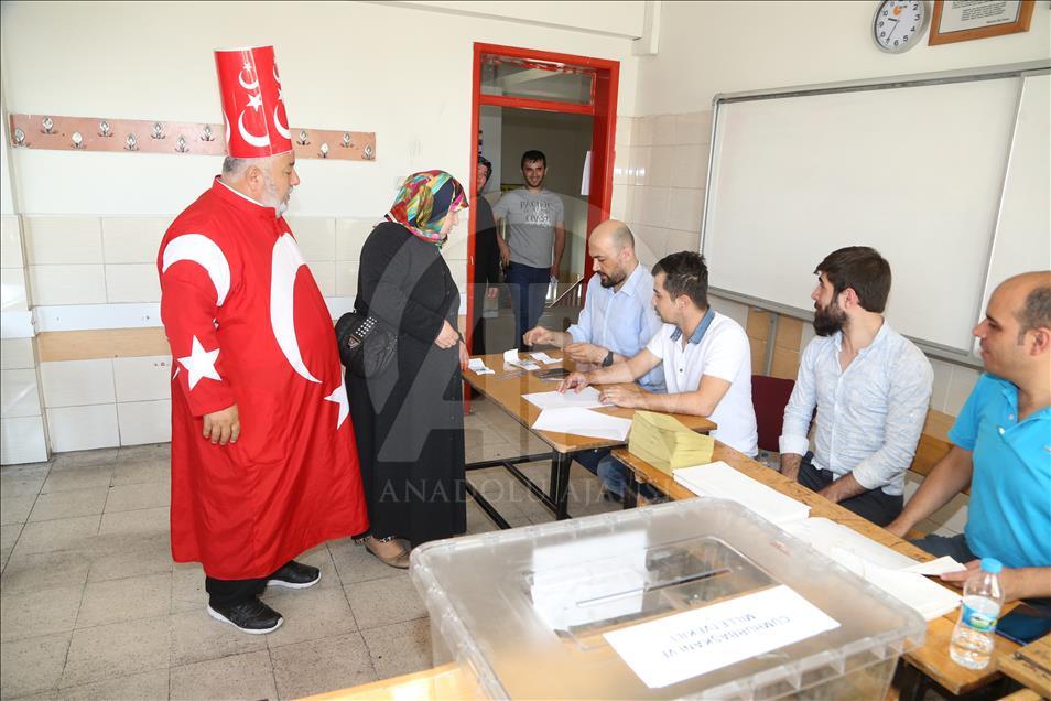 مشاهد من العرس الديمقراطي المتمثل بالانتخابات التركية
