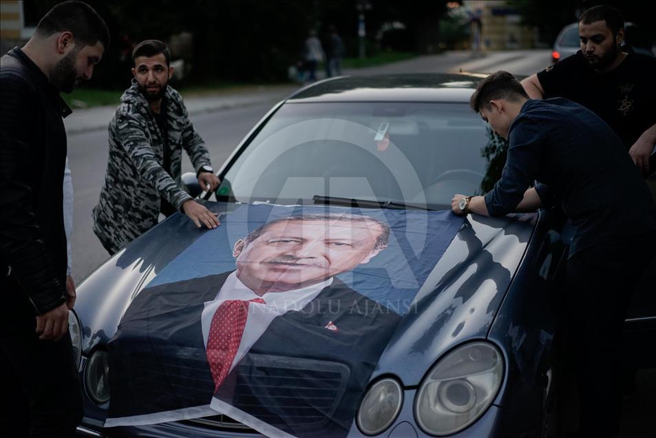 U Sarajevu slavlje nakon pobjede Erdogana i AK Partije na izborima u Turskoj