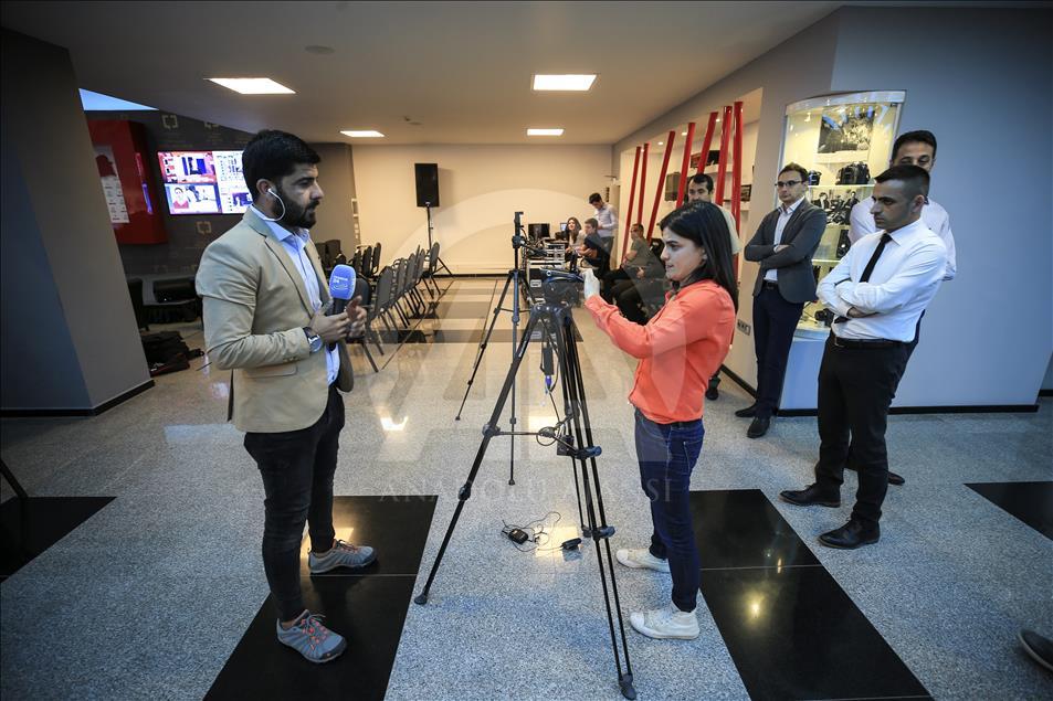 Yabancı gazetecilerden seçimlere yoğun ilgi