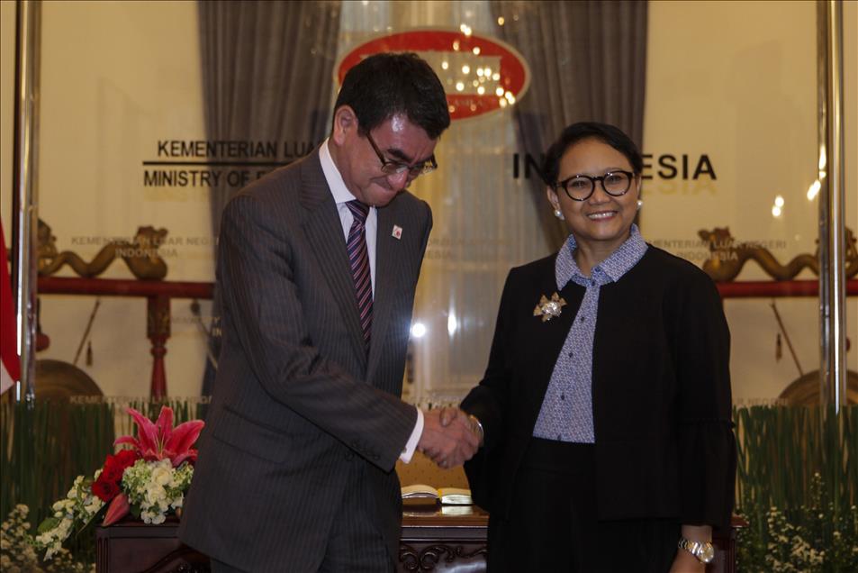 Kunjungan Menteri Luar Negeri Jepang ke Indonesia