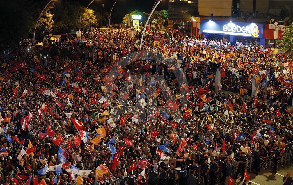 أردوغان لشعبه في خطاب النصر: سنبلغ معًا أهداف العام 2023 
