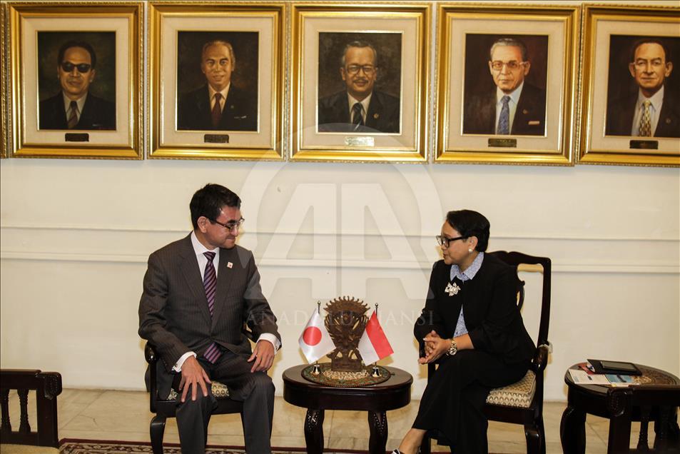 Kunjungan Menteri Luar Negeri Jepang ke Indonesia