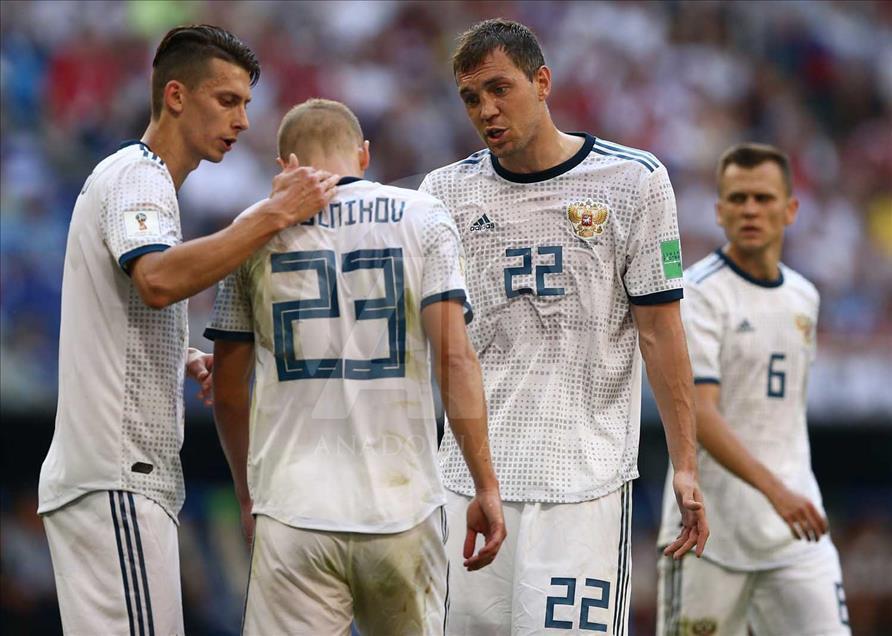 Las mejores imágenes del partido entre Uruguay contra Rusia
