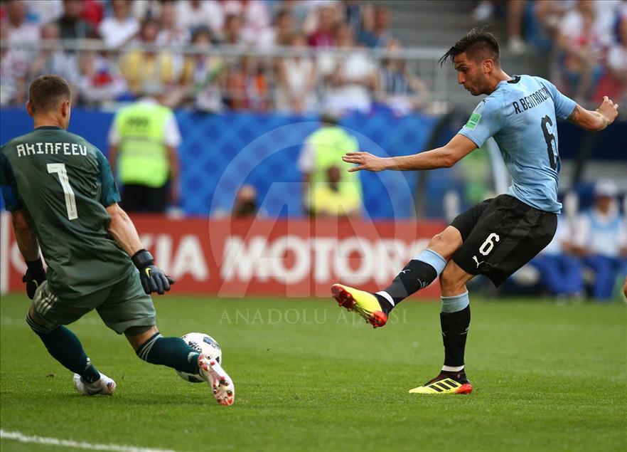 Las mejores imágenes del partido entre Uruguay contra Rusia