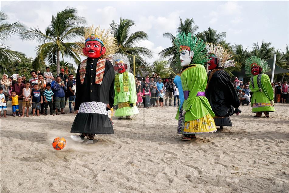 Festival ondel-ondel boneka tradisional Jakarta