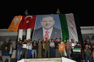 احتفالات شمالي سوريا بفوز أردوغان في الانتخابات