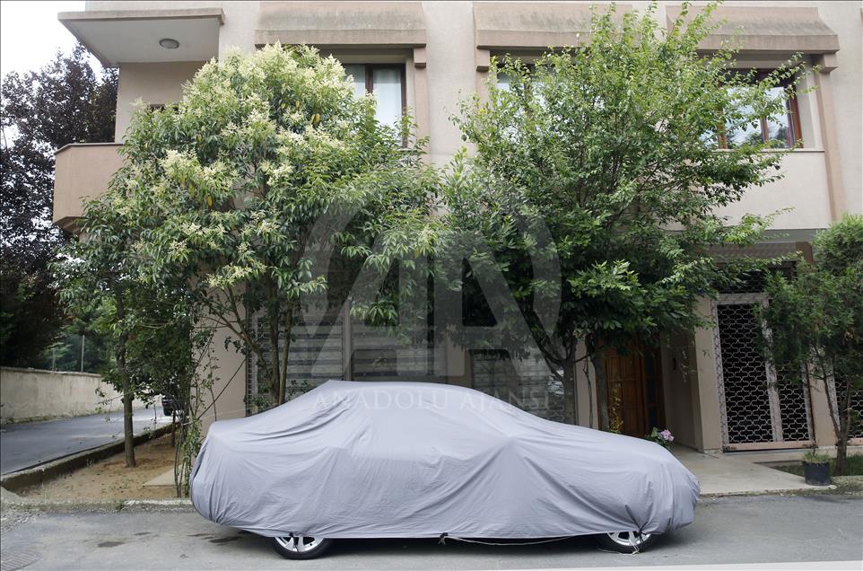 Araç sahiplerinden dolu önlemi