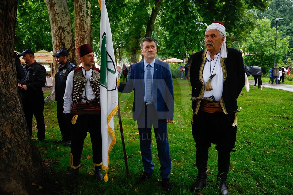 Ayvaz Dede Şenlikleri'ne katılacak atlılar Saraybosna'dan yola çıktı