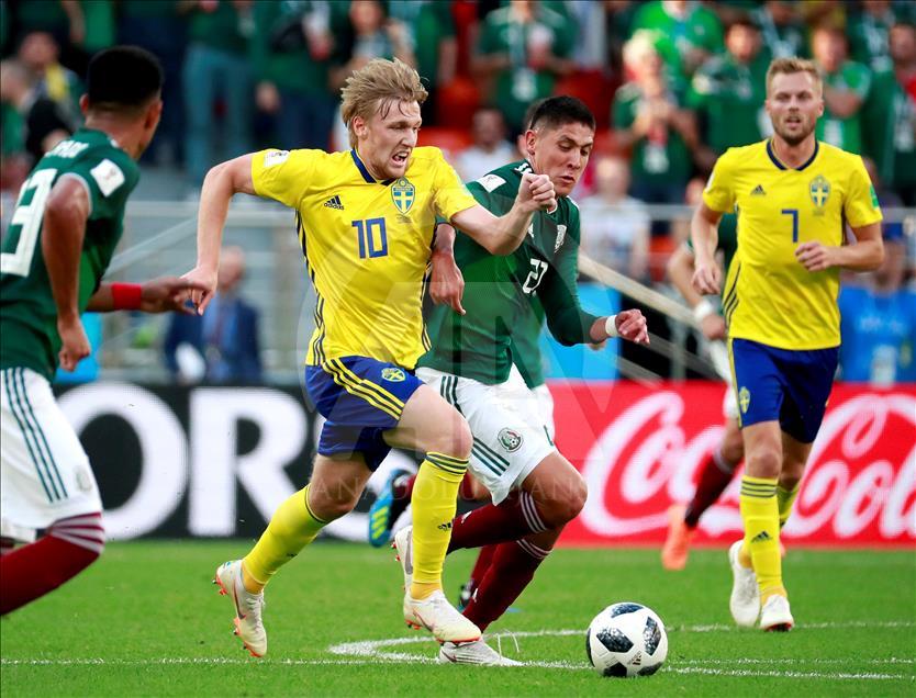 2018 FIFA Dünya Kupası: Meksika-İsveç