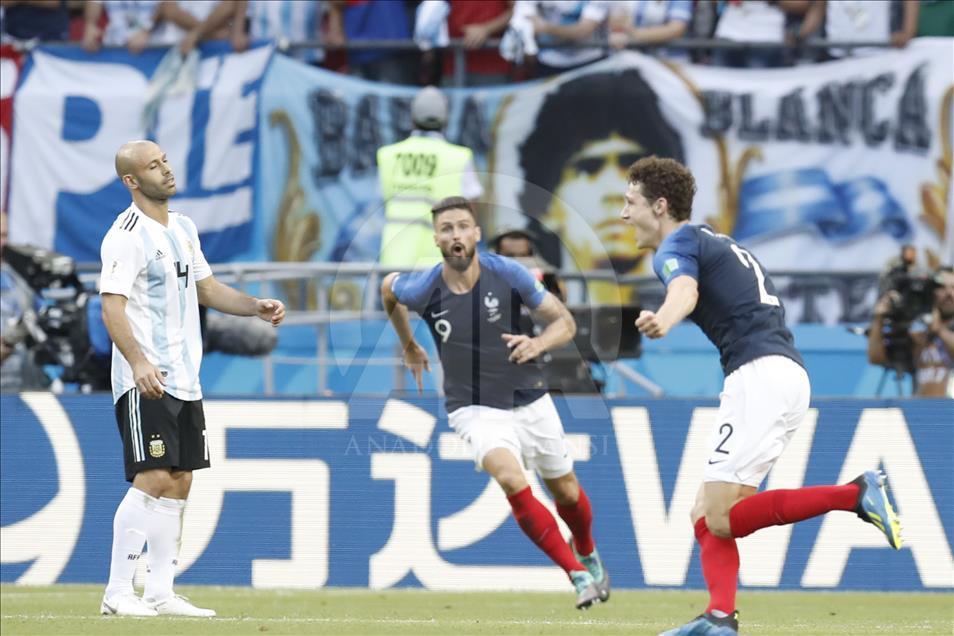 2018 FIFA Dünya Kupası: Fransa - Arjantin