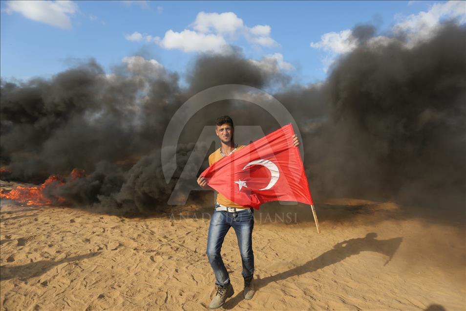 Gazaians celebrate Erdogan's election victory