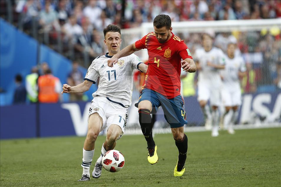 Pertandingan Babak 16 besar Rusia vs Spanyol Piala Dunia 2018 Rusia
