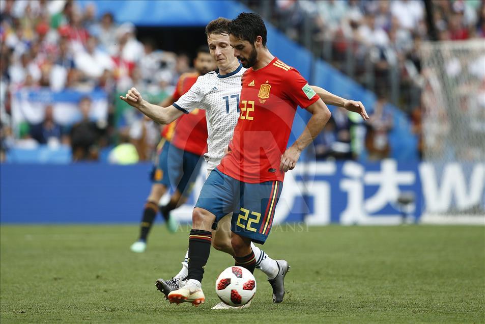 Pertandingan Babak 16 besar Rusia vs Spanyol Piala Dunia 2018 Rusia