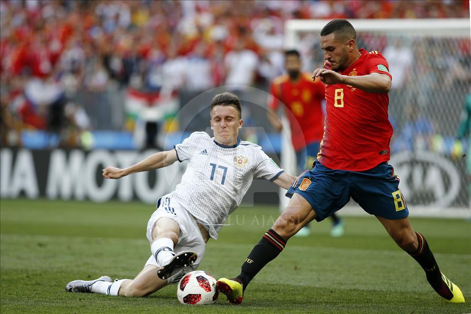 Pertandingan Babak 16 besar Rusia vs Spanyol Piala Dunia 2018 Rusia