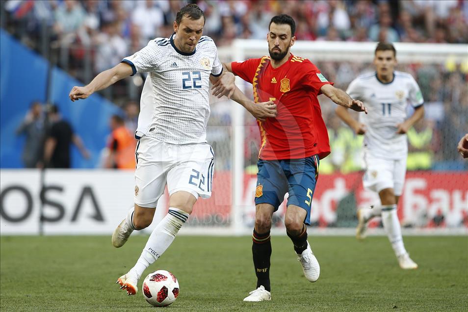 Pertandingan Babak 16 besar Rusia vs Spanyol Piala Dunia 2018 Rusia