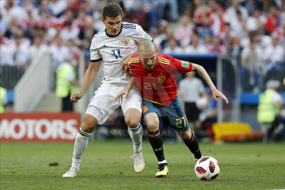 Pertandingan Babak 16 besar Rusia vs Spanyol Piala Dunia 2018 Rusia