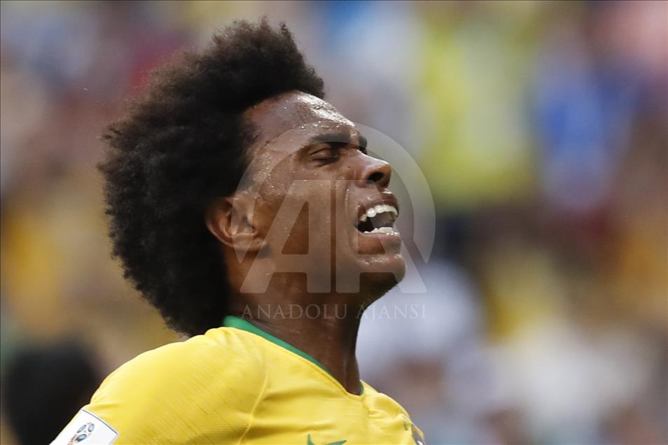 Pertandingan babak 16 besar Brazil vs Meksiko Piala Dunia 2018 Rusia