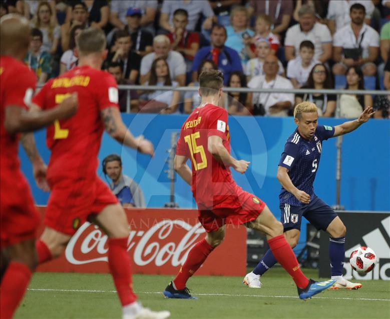 Pertandingan babak 16 besar Belgia vs Jepang Piala Dunia 2018 Rusia
