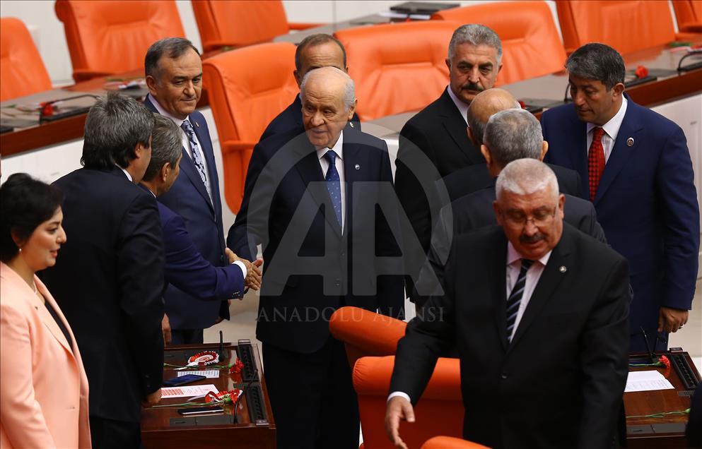 27. Dönem Milletvekilleri Ant İçme Töreni