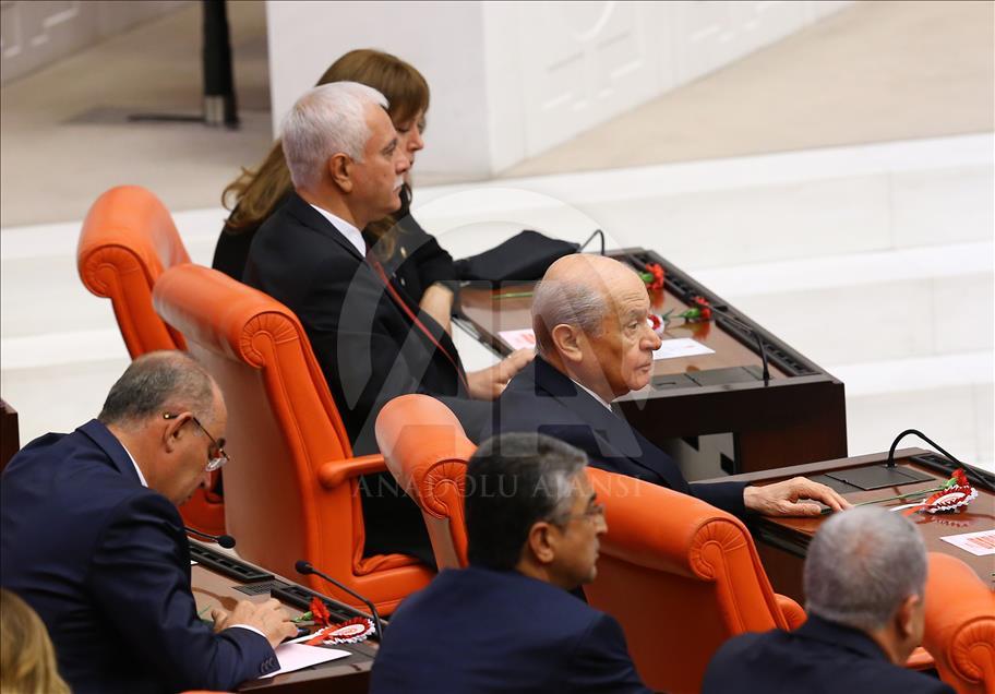 27. Dönem Milletvekilleri Ant İçme Töreni