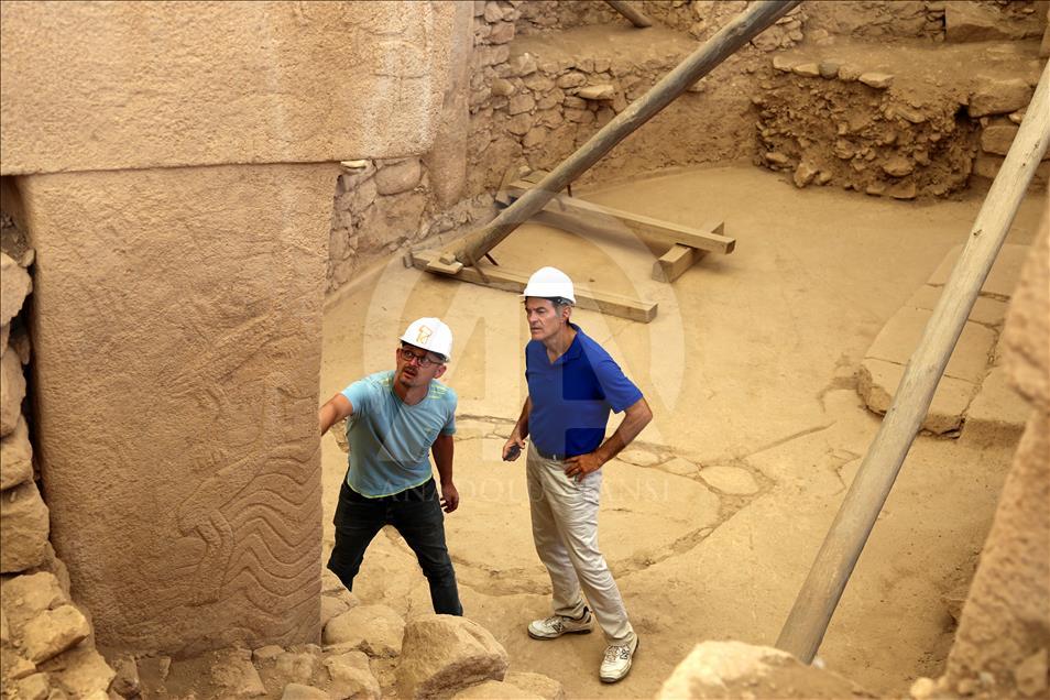 Ünlü Türk cerrah Dr. Mehmet Öz Göbeklitepe'de