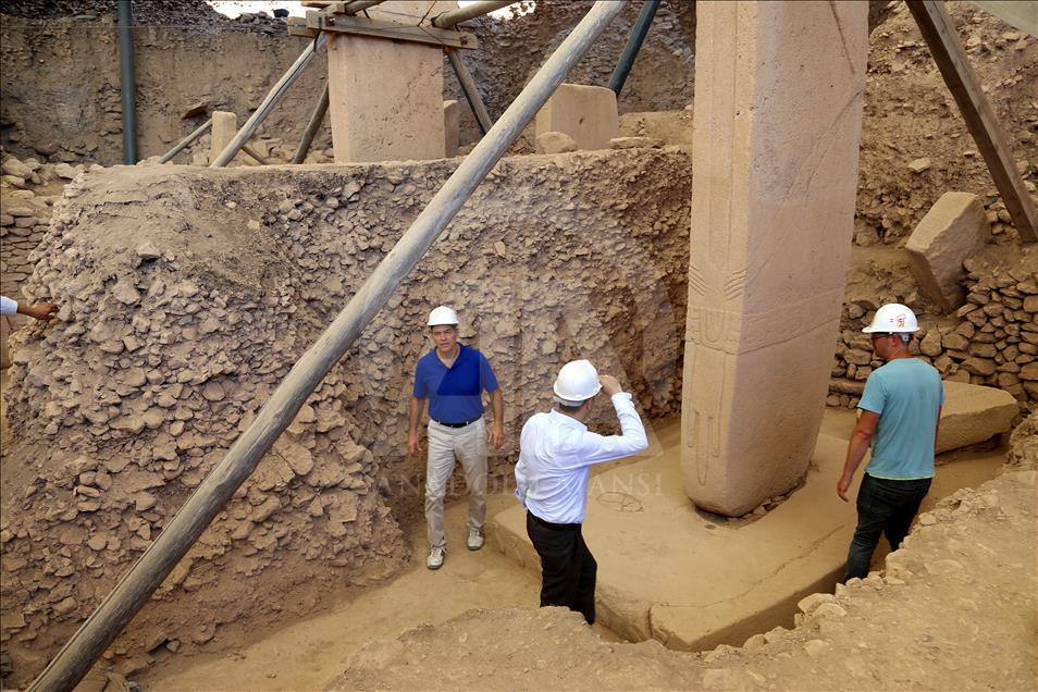 Ünlü Türk cerrah Dr. Mehmet Öz Göbeklitepe'de