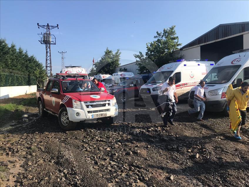 Tekirdağ'da tren kazası