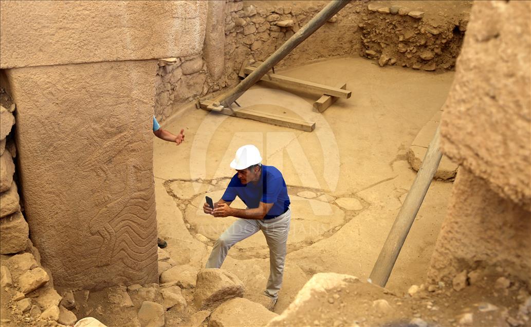 Ünlü Türk cerrah Dr. Mehmet Öz Göbeklitepe'de