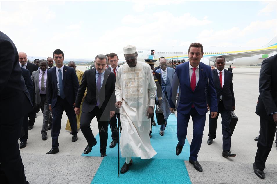 Çad Cumhurbaşkanı Idriss Deby Itno Ankara'da