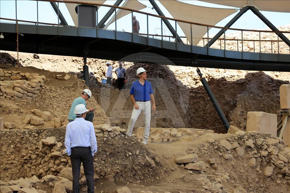 Ünlü Türk cerrah Dr. Mehmet Öz Göbeklitepe'de