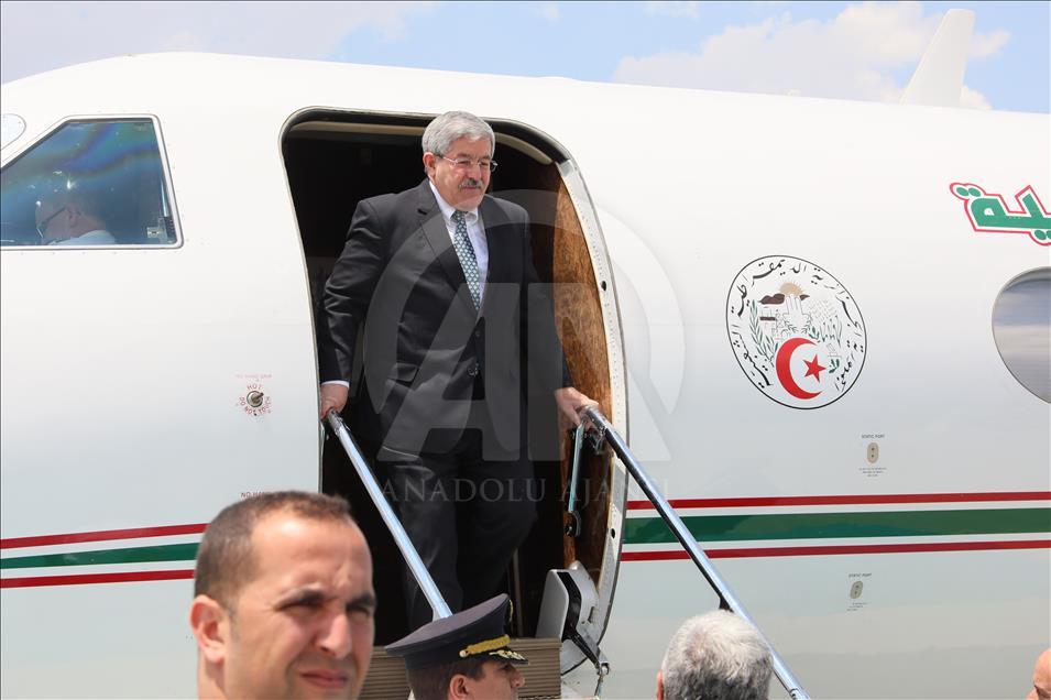 Cezayir Başbakanı Ahmed Uyahya Ankara'da