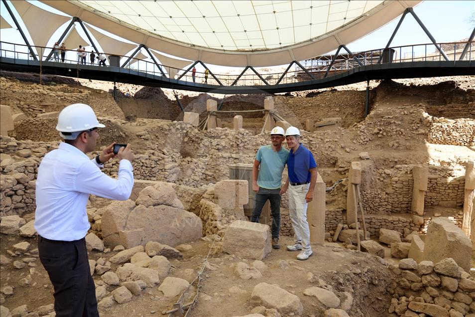 Ünlü Türk cerrah Dr. Mehmet Öz Göbeklitepe'de